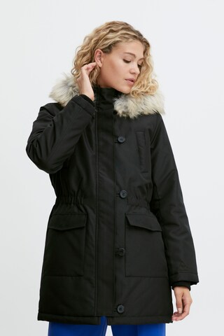 b.young Winter Parka 'Alica' in Black: front