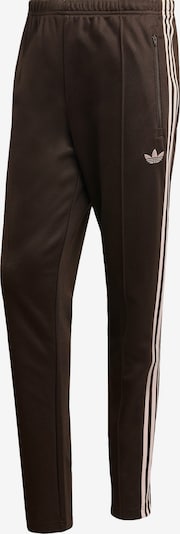 ADIDAS ORIGINALS Hlače 'Classic' u tamno smeđa / prljavo bijela, Pregled proizvoda