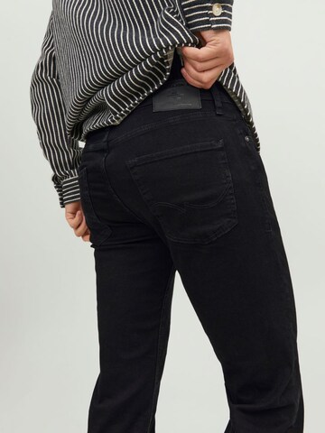 JACK & JONES Regular Jeans 'Clark' in Schwarz