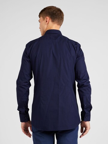 Coupe slim Chemise 'Jenno' HUGO en bleu