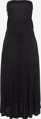 LASCANA Beach Dress in Black: front