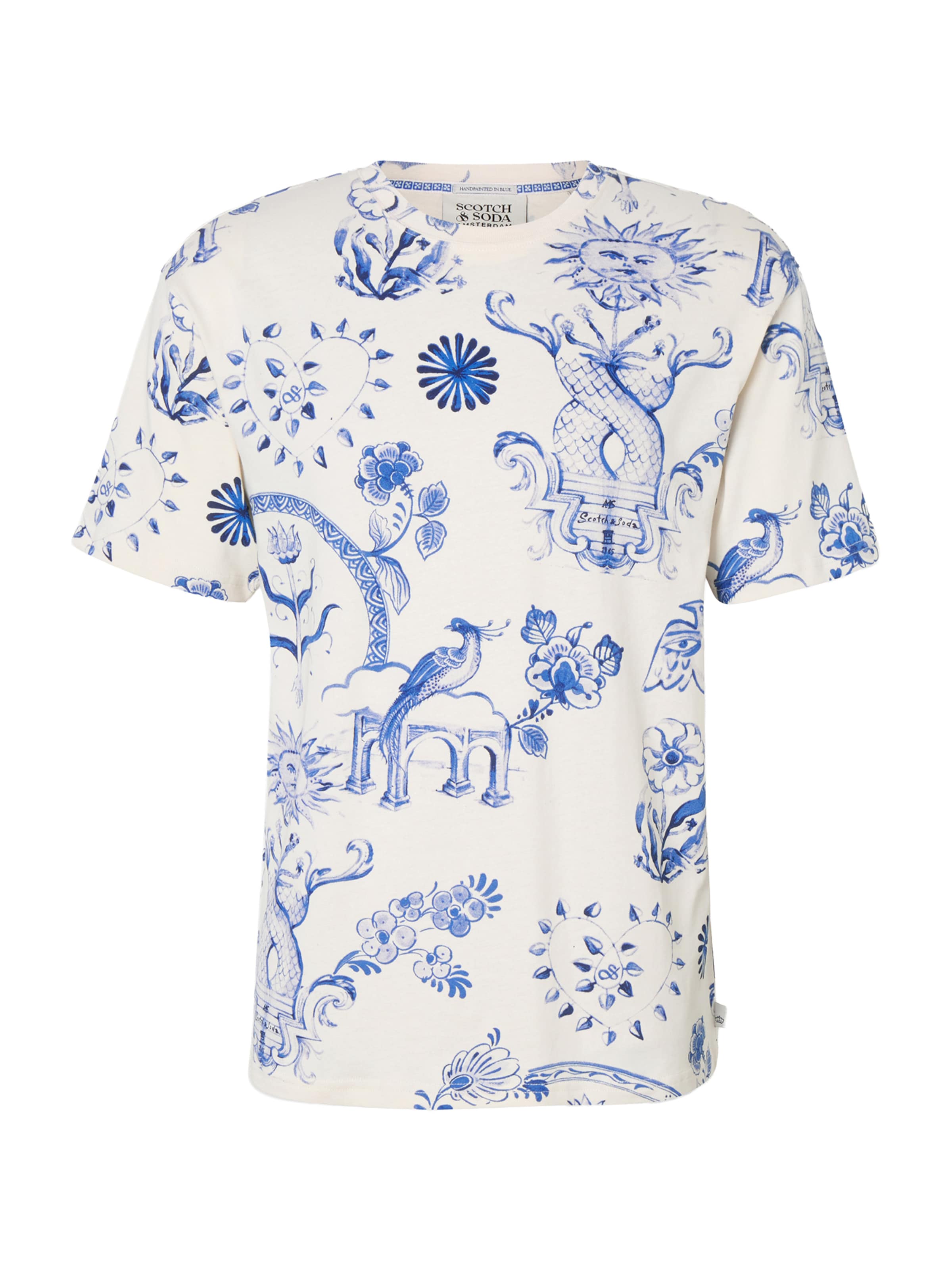 Maglietta di SCOTCH & SODA in beige: frontale