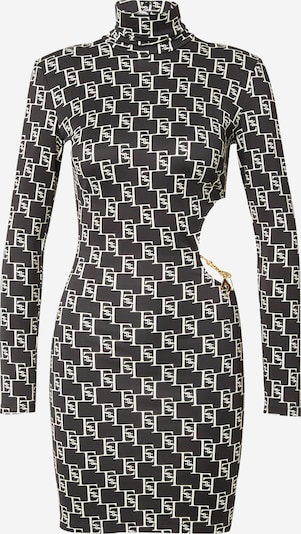 Elisabetta Franchi Kleid in gold / schwarz / weiß, Produktansicht