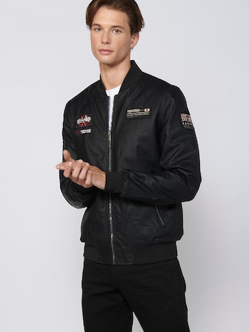 KOROSHI Between-season jacket in Black