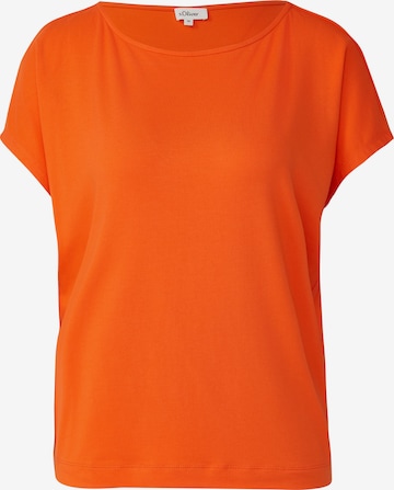 T-shirt s.Oliver en orange : devant