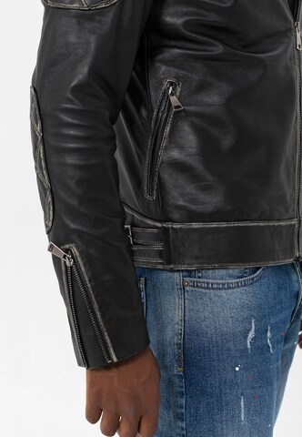 Jimmy Sanders Jacke in Schwarz