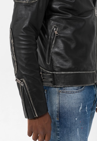 Veste mi-saison Jimmy Sanders en noir