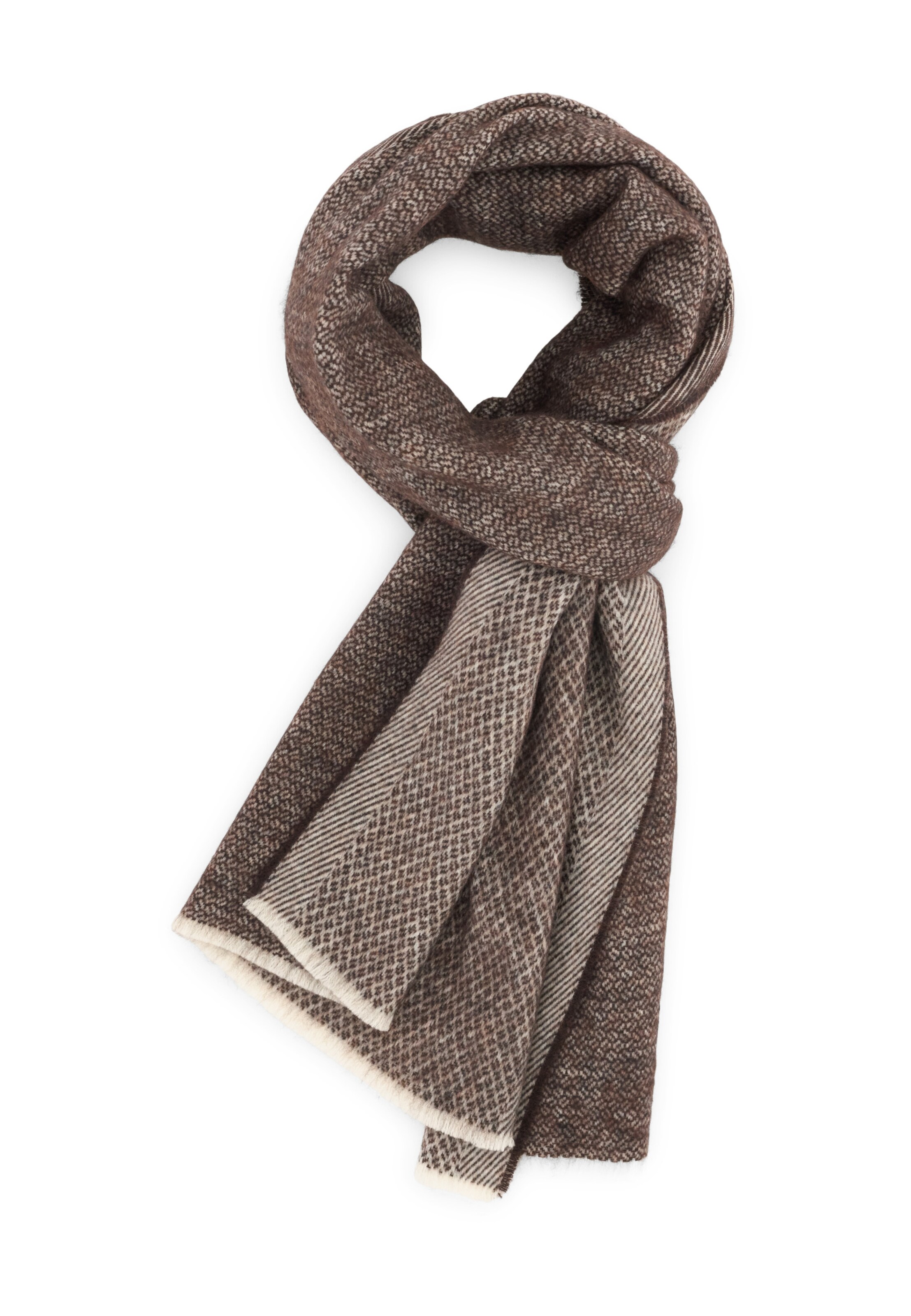 Boggi Milano Scarf in Brown: front