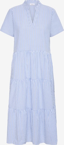 SAINT TROPEZ Jurk 'Elmiko' in Blauw: voorkant