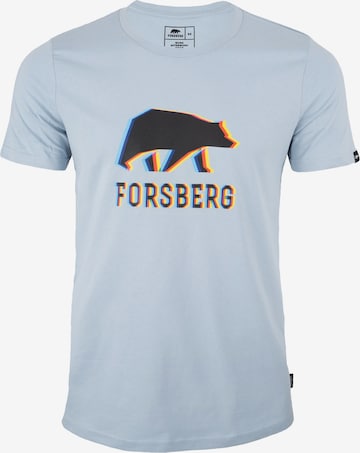 FORSBERG T-Shirt in Blau: Vorderseite