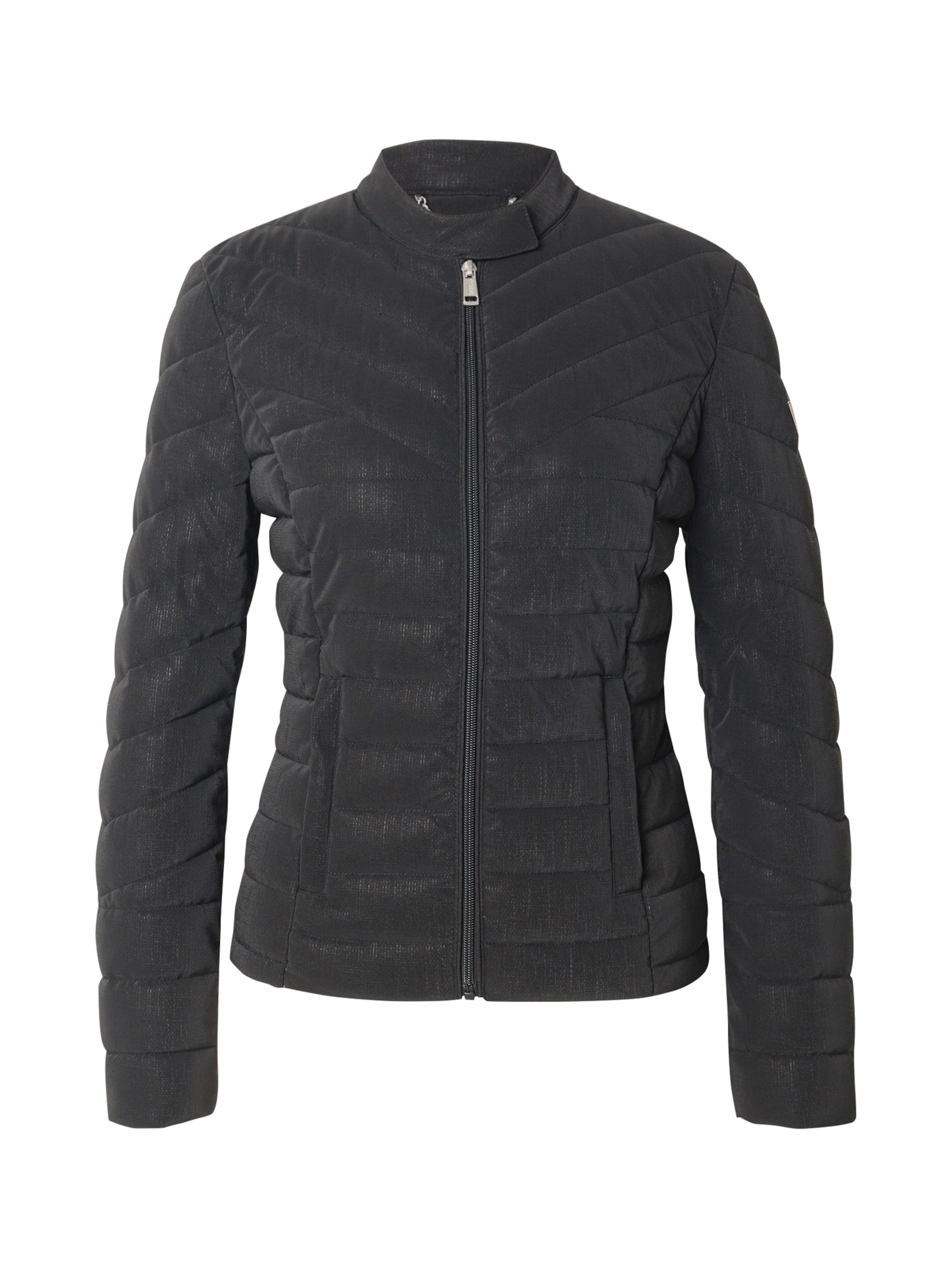 GUESS Prehodna jakna 'NEW VONA' | črna barva: sprednja stran