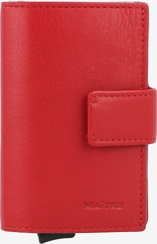 Maître Wallet 'F3 c-two' in Red: front