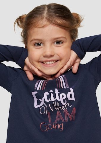 T-Shirt s.Oliver en bleu