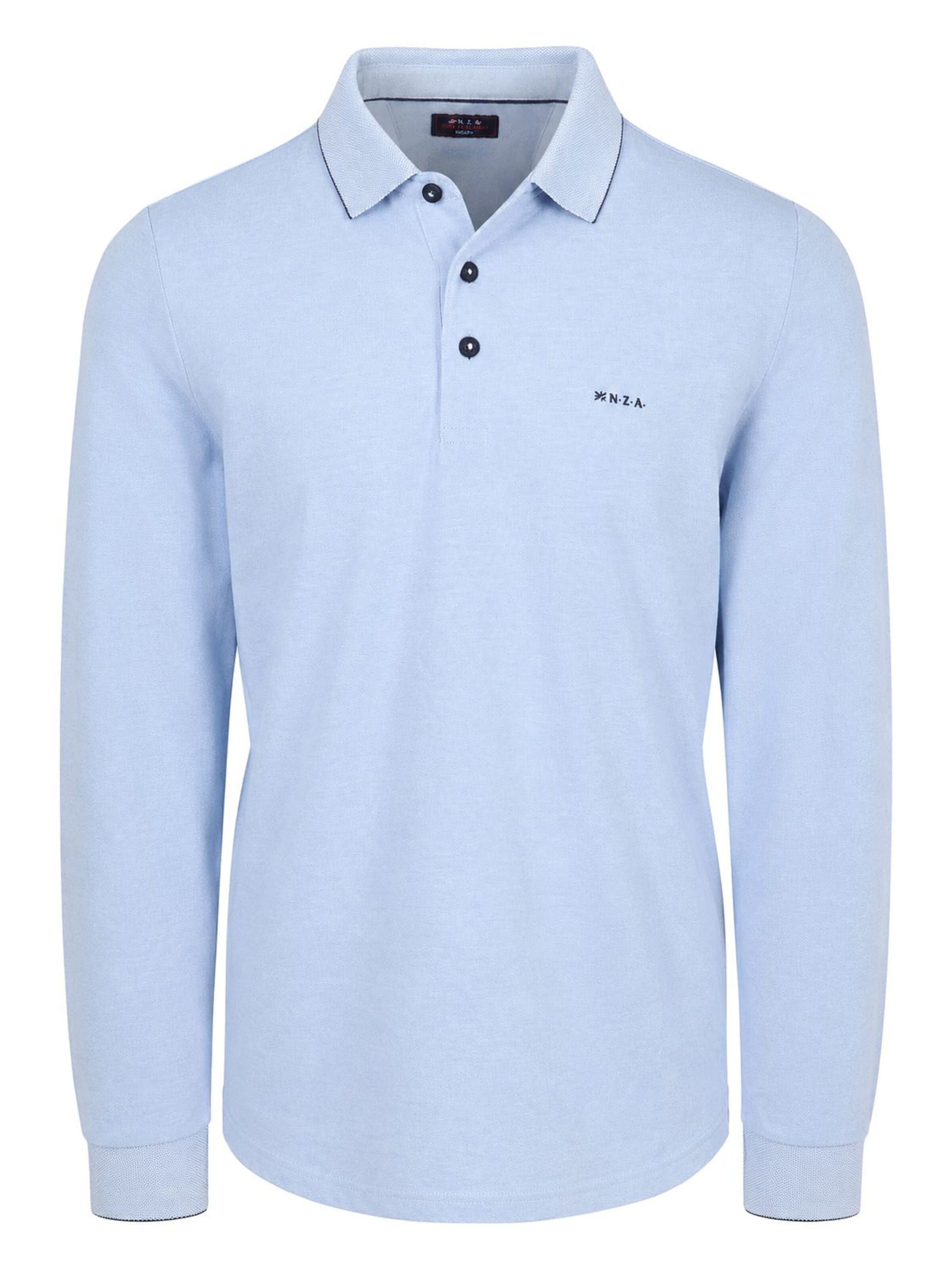 NZA New Zealand Auckland Shirt 'Hamton' in Blauw: voorkant