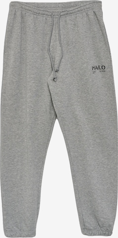 HALO Tapered Broek in Grijs: voorkant