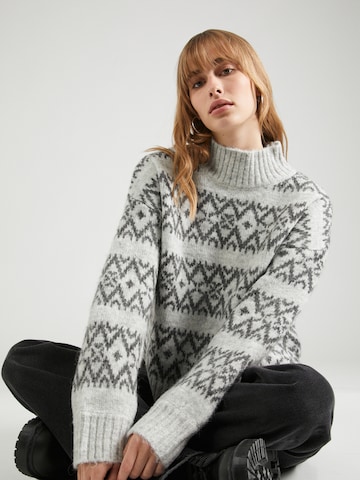 Lollys Laundry - Pullover 'Mille' em cinzento: frente