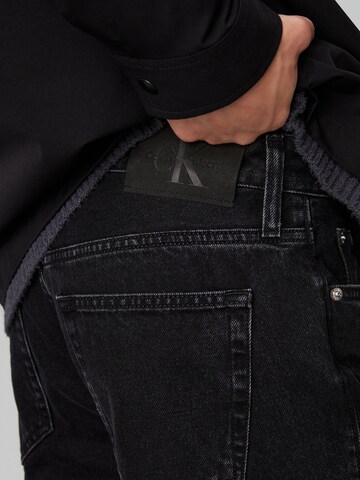 Calvin Klein Jeans Loosefit Jeans in Schwarz
