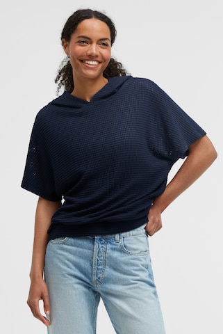SENSES.THE LABEL Pullover 'Kle:o' in Blau: Vorderseite