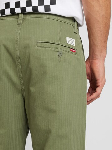 LEVI'S ® - Loosefit Calças com pregas em verde