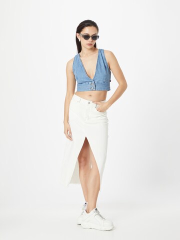 Haut 'Raine Denim Crop Top' LEVI'S ® en bleu