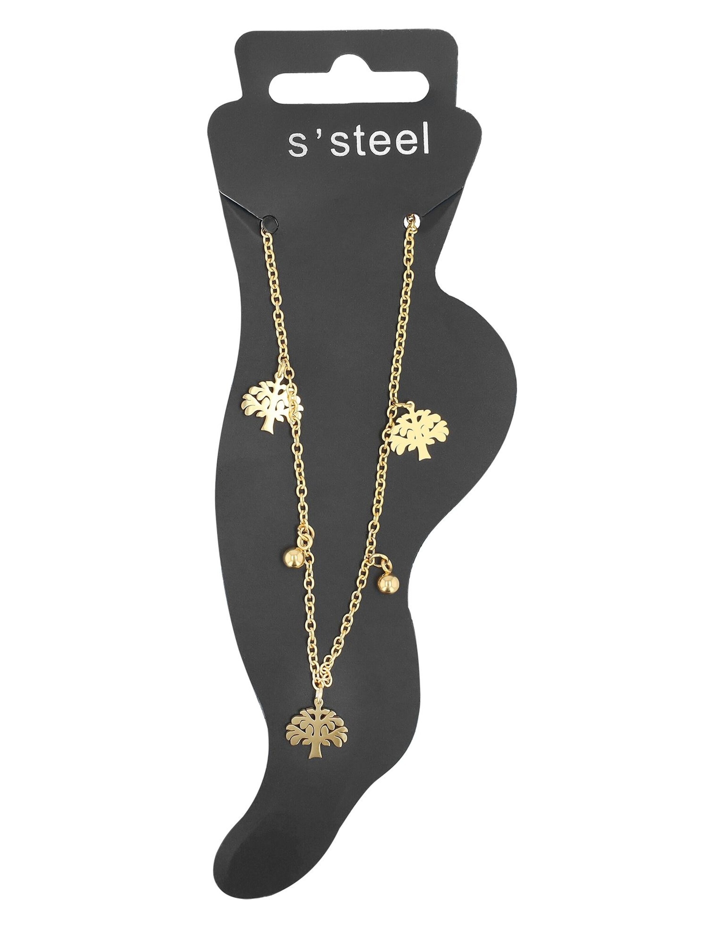 Akzent Fußschmuck 'Ysoria, langlebig'‌‌‌‌‌‌‌ in Gold