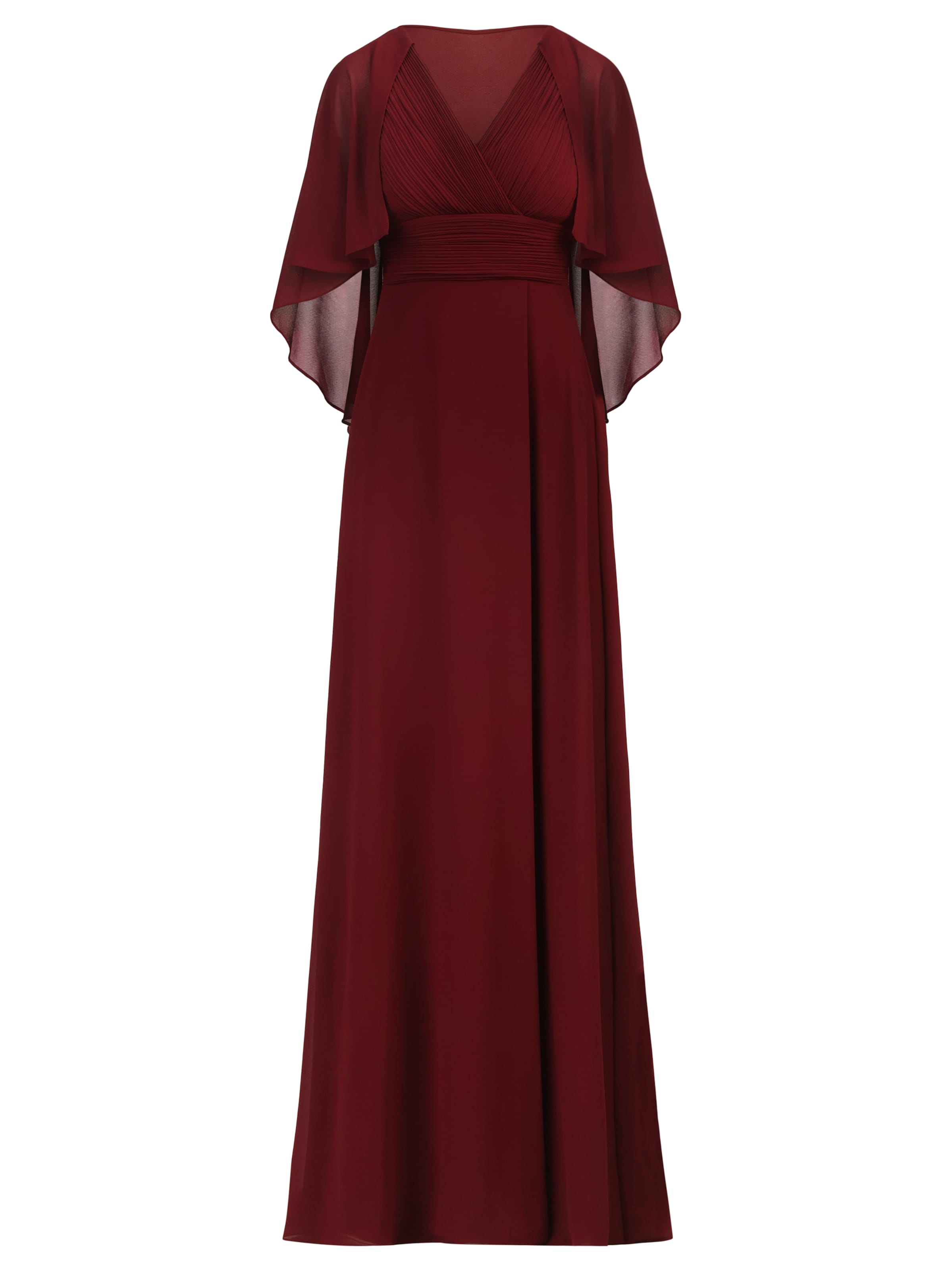 Kraimod - Vestido de noche en rojo: frente