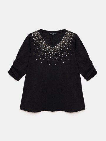 Shape Of You Bluse‌‌‌‌‌‌‌‌‌‌ in Schwarz: Vorderseite