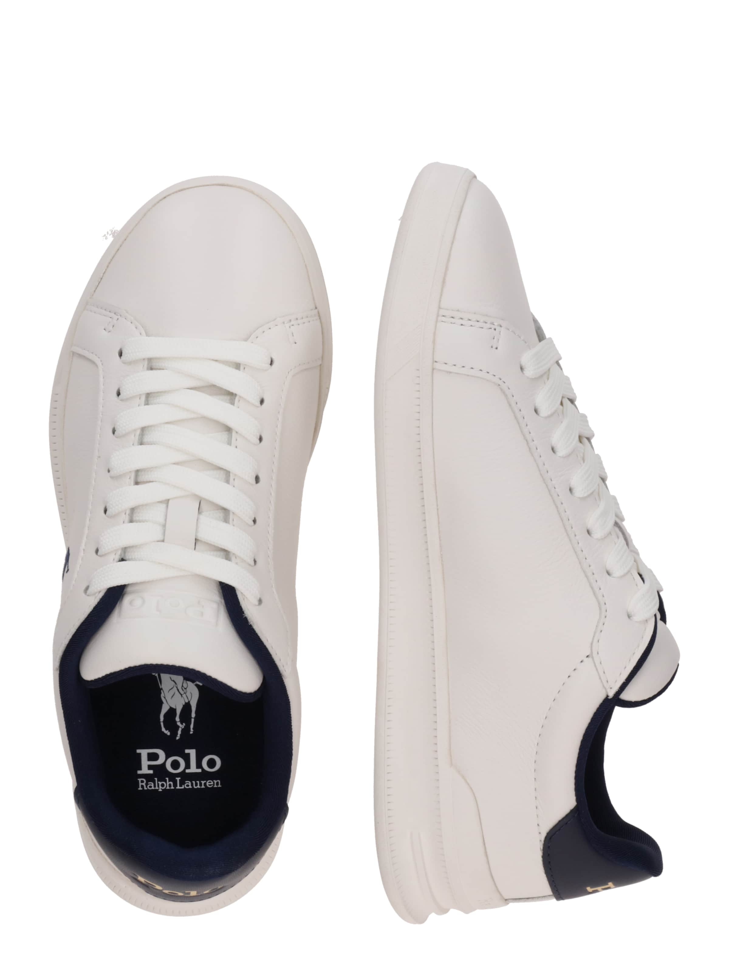 Polo Ralph Lauren Низкие кроссовки 'HRT CRT II' в Белый