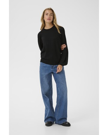 Kaffe Pullover i sort