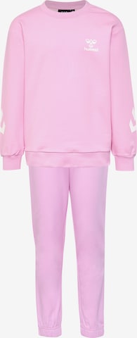 Hummel Tracksuit 'Venti' in Pink: front