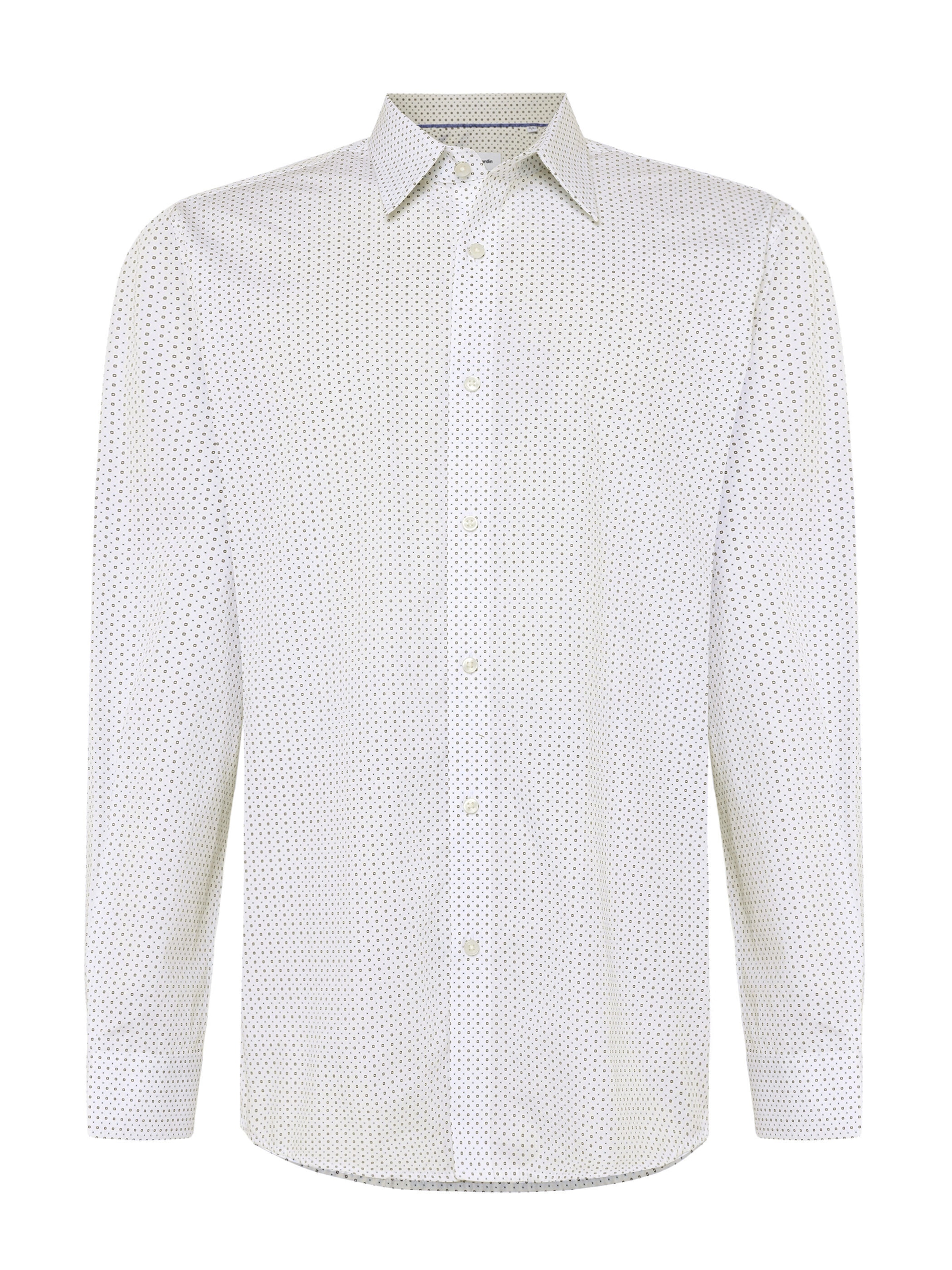 Coupe regular Chemise PIERRE CARDIN en blanc : devant