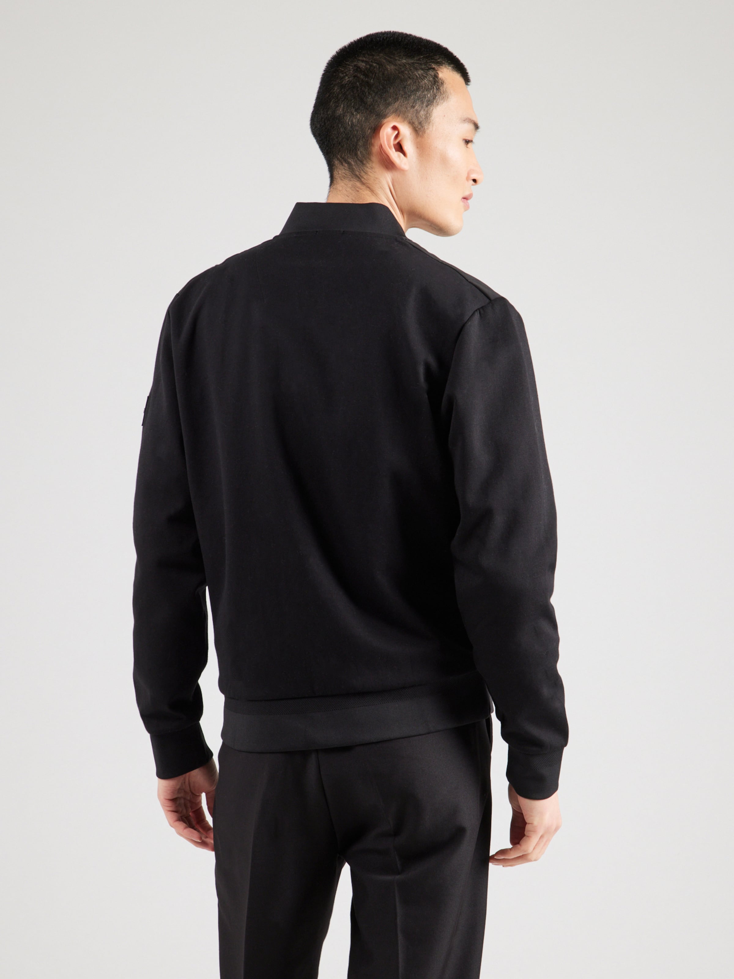 BOSS Between-Season Jacket 'Skiles 100' in Black | ABOUT YOU
