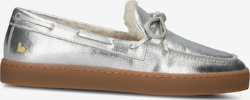 BLACKSTONE - Sapato Slip-on 'SIERRA ASTER' em prata: frente