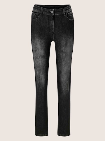 MADELEINE Regular Jeans in Black: front