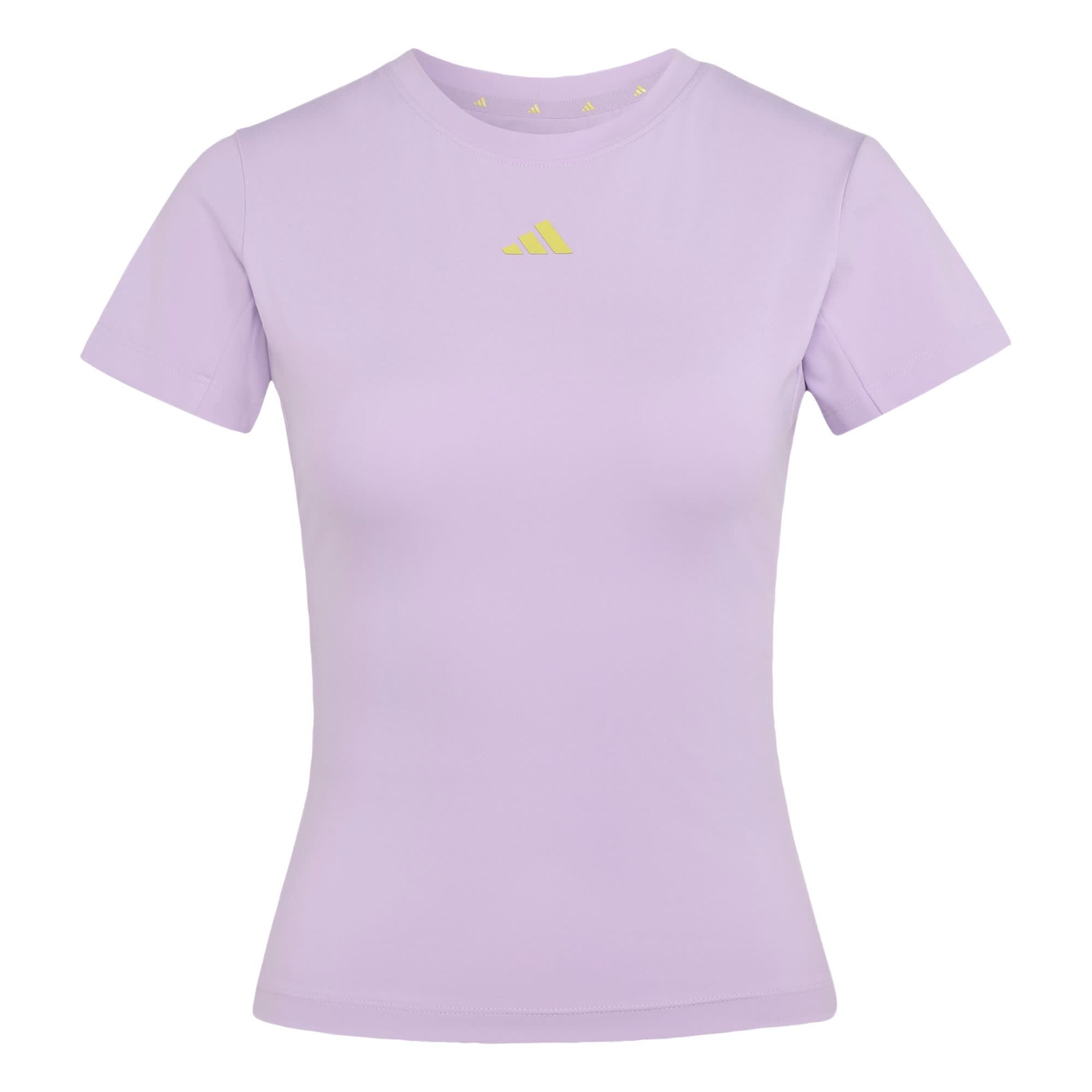 T-shirt fonctionnel 'Studio' ADIDAS PERFORMANCE en violet : devant