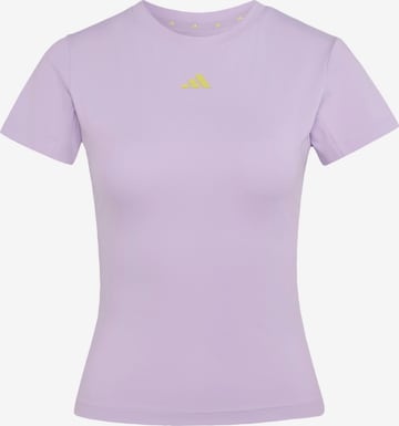 T-shirt fonctionnel 'Studio' ADIDAS PERFORMANCE en violet : devant