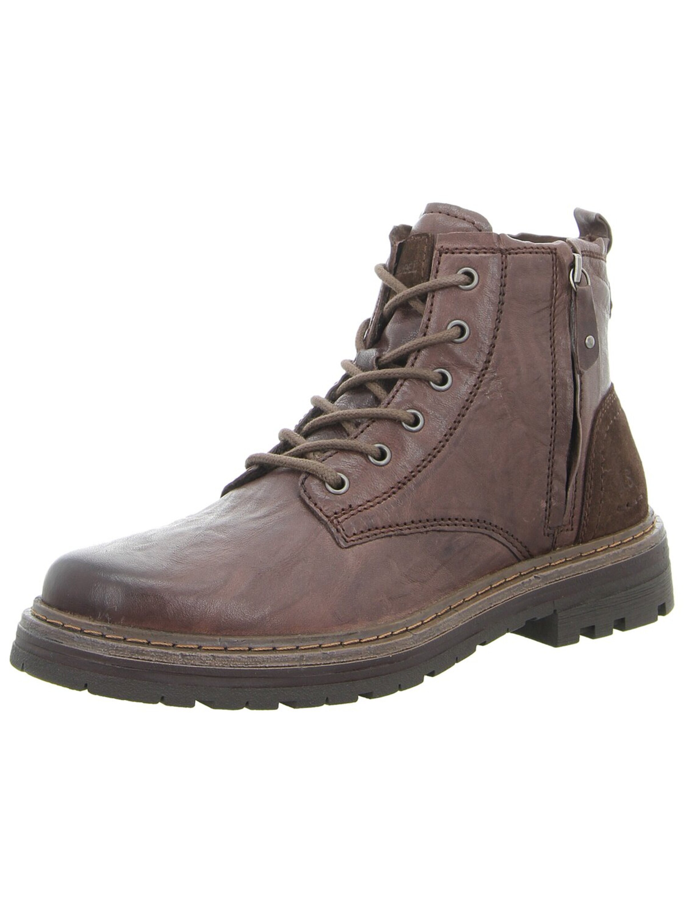 JOSEF SEIBEL Boots 'Stiefelette Herren 20801MA637/330 Echtleder in braun' in 42 in Brown, Item view