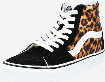 VANS Sneakers hoog SK8 Hi in Bruin Zwart ABOUT YOU