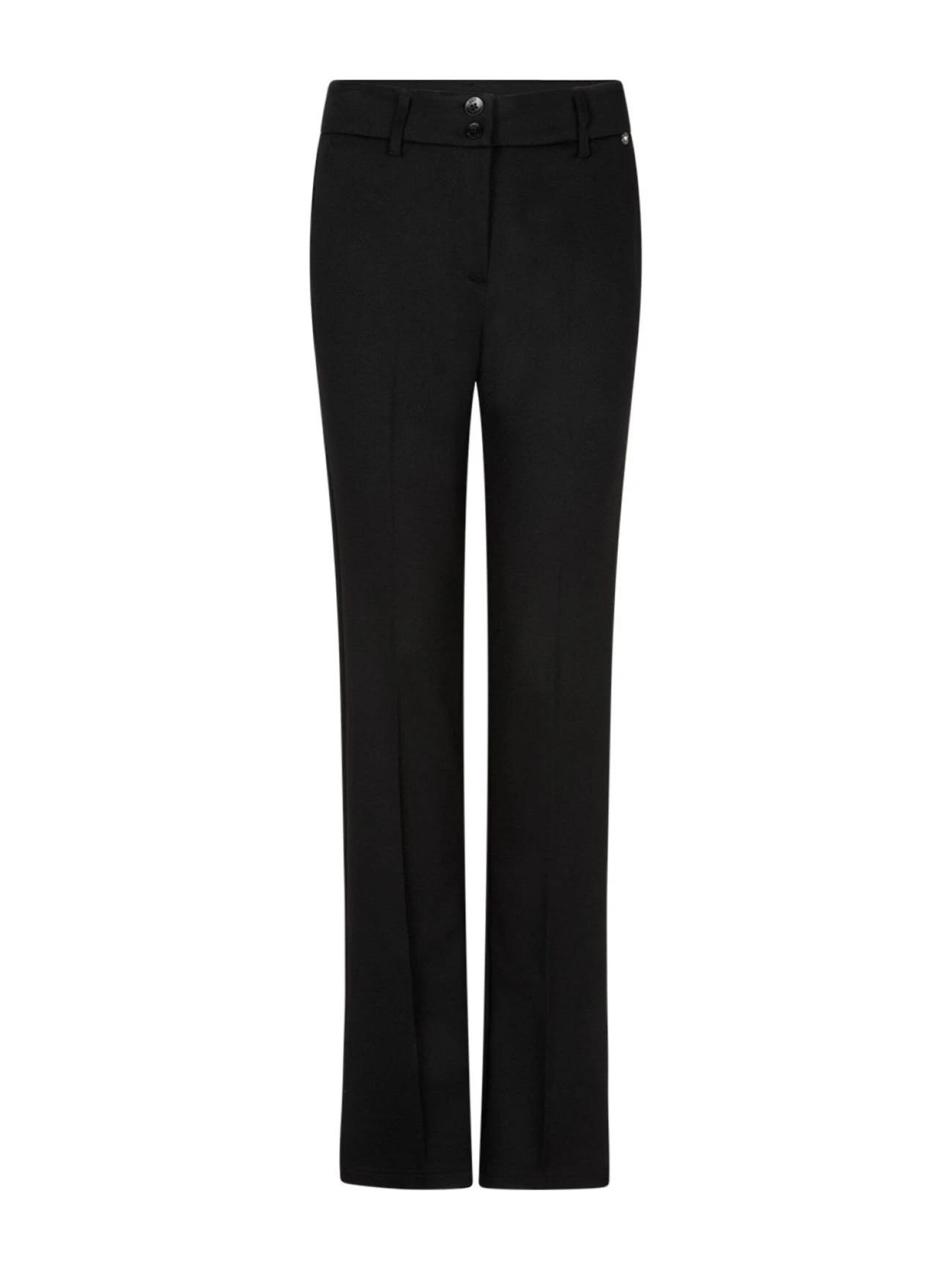 Red Button Regular Broek 'RB Bibette punta L33 zwart' in Zwart: voorkant