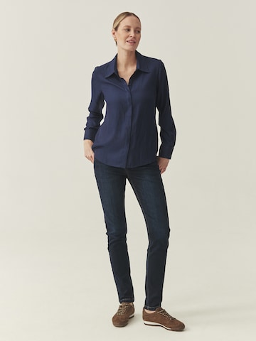 TATUUM Damenbluse in Blau