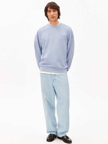 ARMEDANGELS Pullover ICONIC Å GMT DYE in Blau