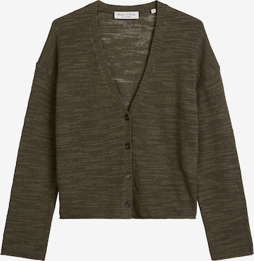 Cardigan Marc O'Polo en marron : devant