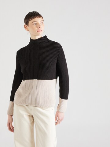 Pull-over MORE & MORE en noir : devant