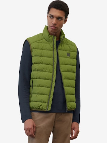 Gilet Marc O'Polo en vert : devant