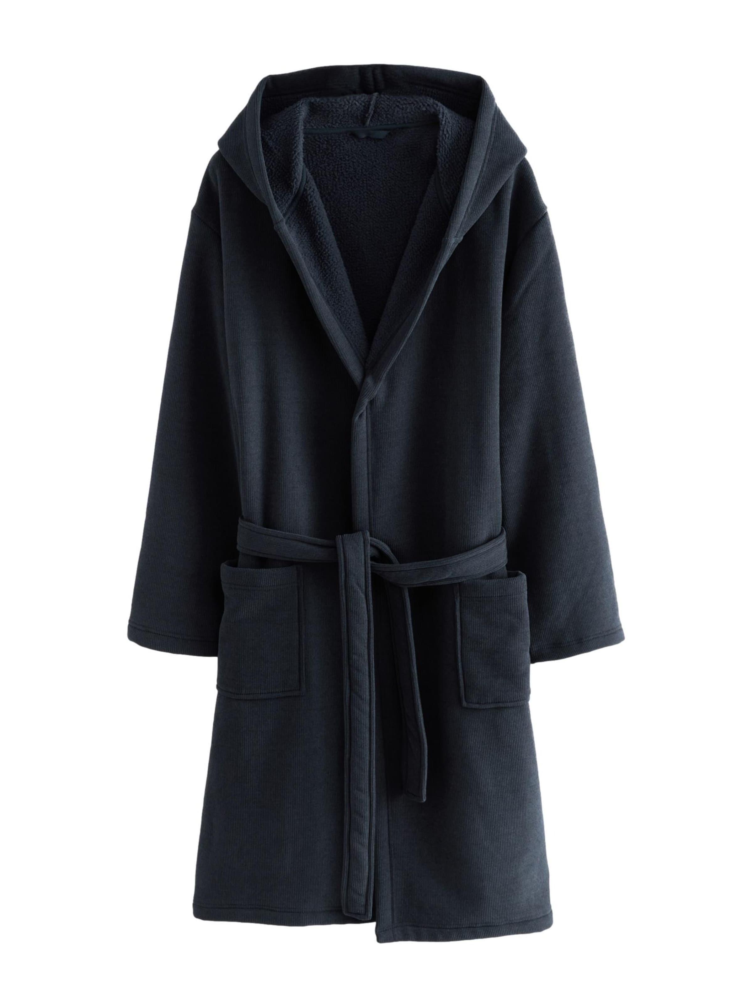 NextDugi kupaći ogrtač - plava boja: prednji dio