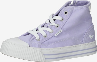 Sneaker alta MUSTANG di colore lilla chiaro / bianco, Visualizzazione prodotti