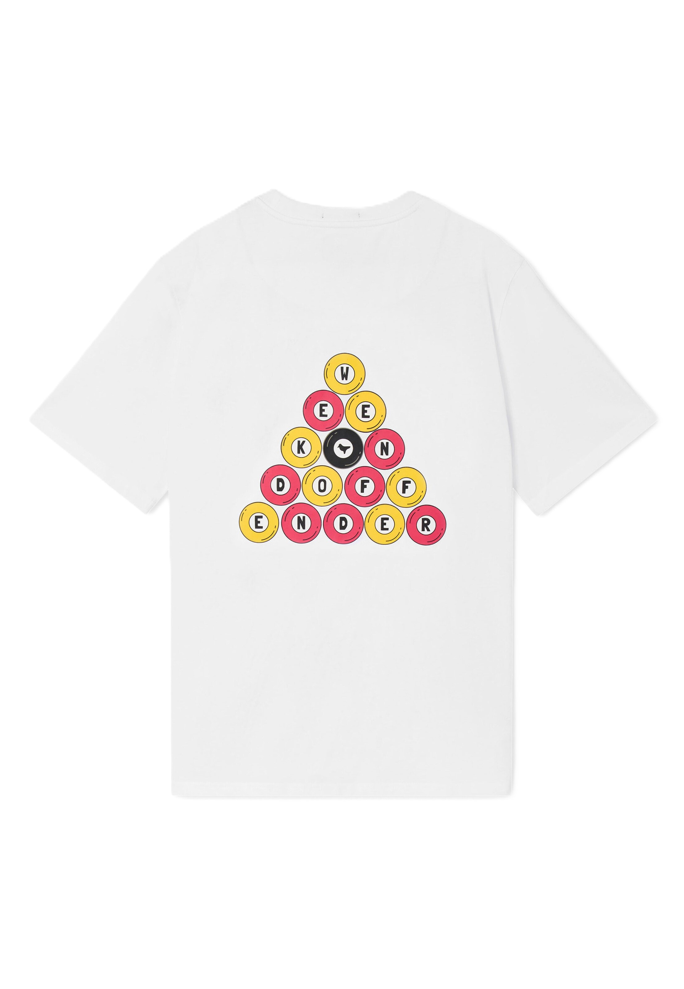T-Shirt '8 BALL' Weekend Offender en blanc