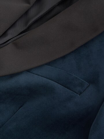 Next Slim fit Colbert 'Self' in Blauw