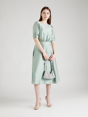 Robe de cocktail SWING en vert