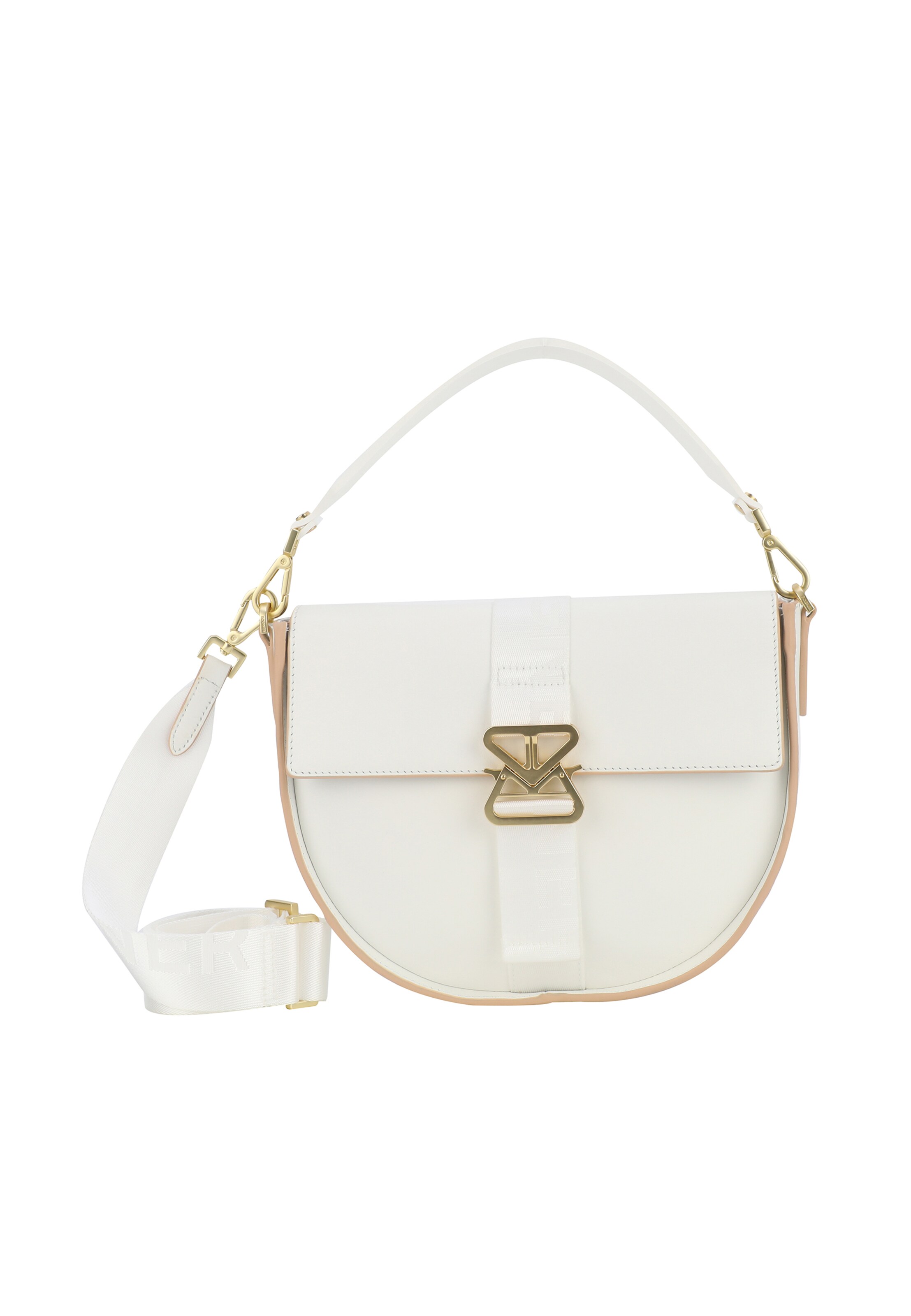 BOGNER - Bolso de hombro 'Zuoz Cassy' en blanco: frente